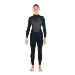 Dakine Womens Quantum Back Zip Full Suit 3/2mm (Black / Grey) -Water Sports Store k01f7c456cc47061845b71b0d9b467727