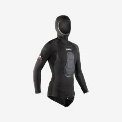 Men's Spearfishing Jacket 5 Mm Neoprene SPF 900 Black