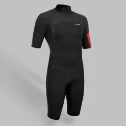 Men's Surfing Stretch Neoprene Shorty Wetsuit 500 -Water Sports Store k0df276e7e74a1639cd6d68581a81b337
