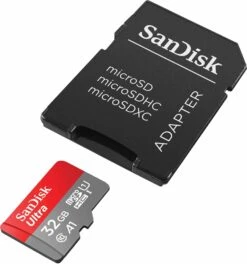 SanDisk 32GB Memory Card + SD Adapter -Water Sports Store k0e9938492b8de23b4a61bf2a13caf8fe