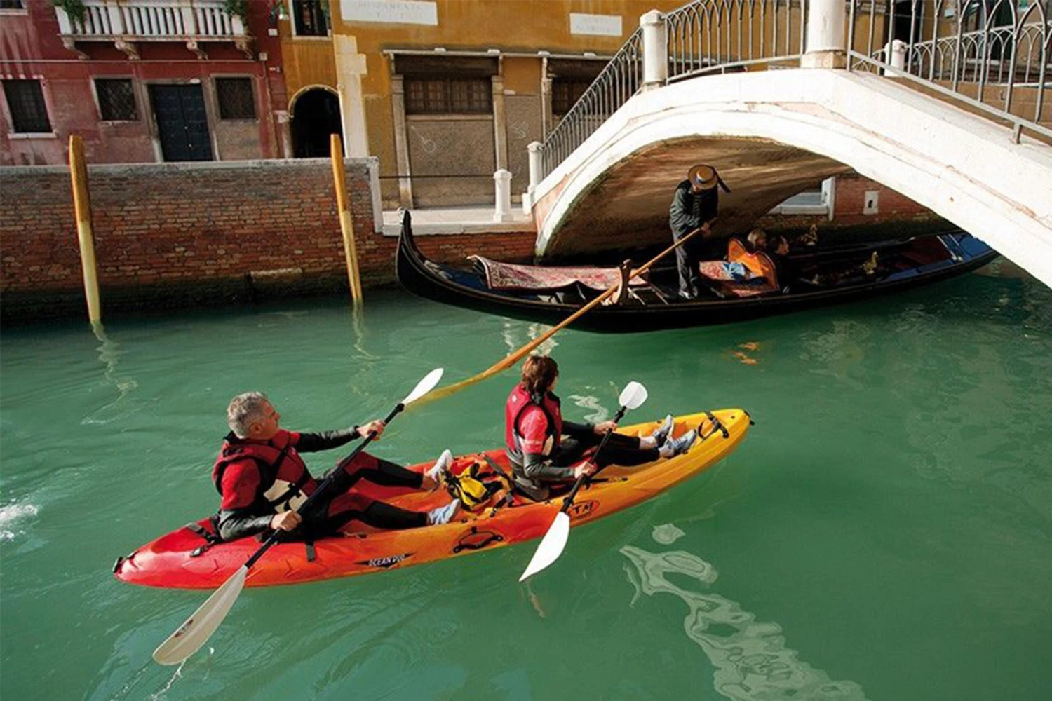 OCEAN DUO RIGID CANOE KAYAK ROTOMOD 2 ADULTS + 1 CHILD 4 OCEAN DUO RIGID CANOE KAYAK ROTOMOD 2 ADULTS + 1 CHILD - Image 2