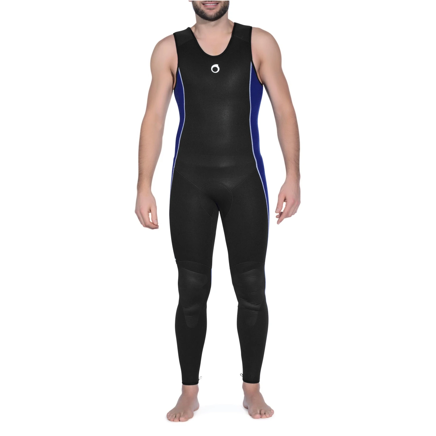 Men's Diving Sleeveless Wetsuit 5.5 Mm Neoprene SCD Black 4 Men's Diving Sleeveless Wetsuit 5.5 Mm Neoprene SCD Black - Image 2