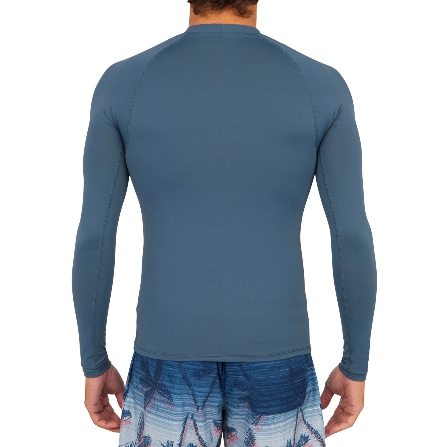 Men's Surfing Long-sleeved UV-protection Top T-shirt 100 6 Men's Surfing Long-sleeved UV-protection Top T-shirt 100 - Image 4