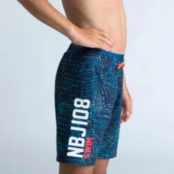 Boys’ Long Swimming Trunks 100 All Chin Black -Water Sports Store k182e9bf35268ad4977cea8a920fc5565