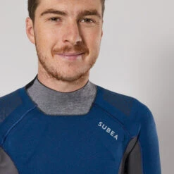 Men's Diving Wetsuit 3 Mm Neoprene SCD 900 Blue And Grey -Water Sports Store k2935e2666aebb407ad086788fc32137f