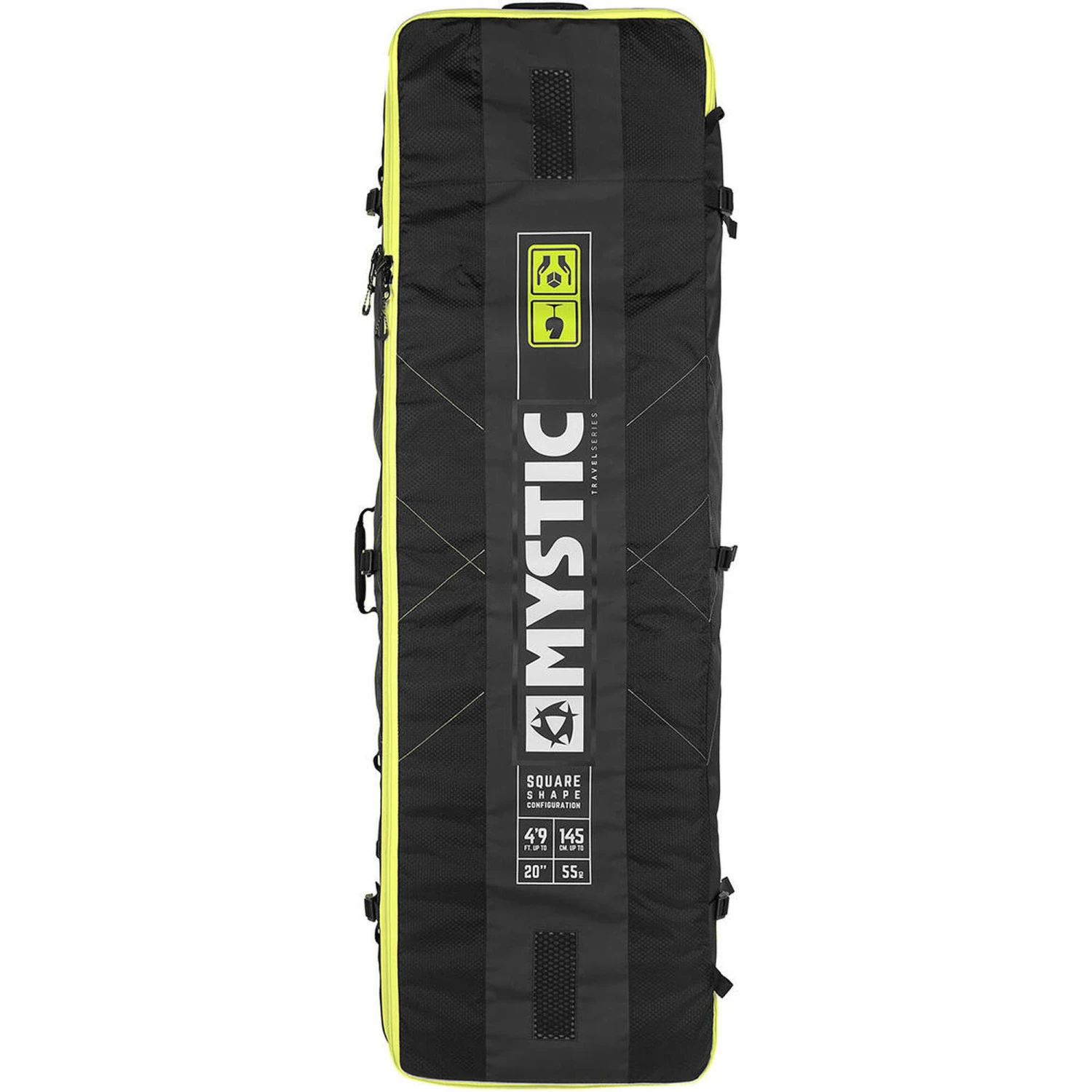 Mystic Elevate Lightweight Square Board Bag 5'4 3 Mystic Elevate Lightweight Square Board Bag 5'4