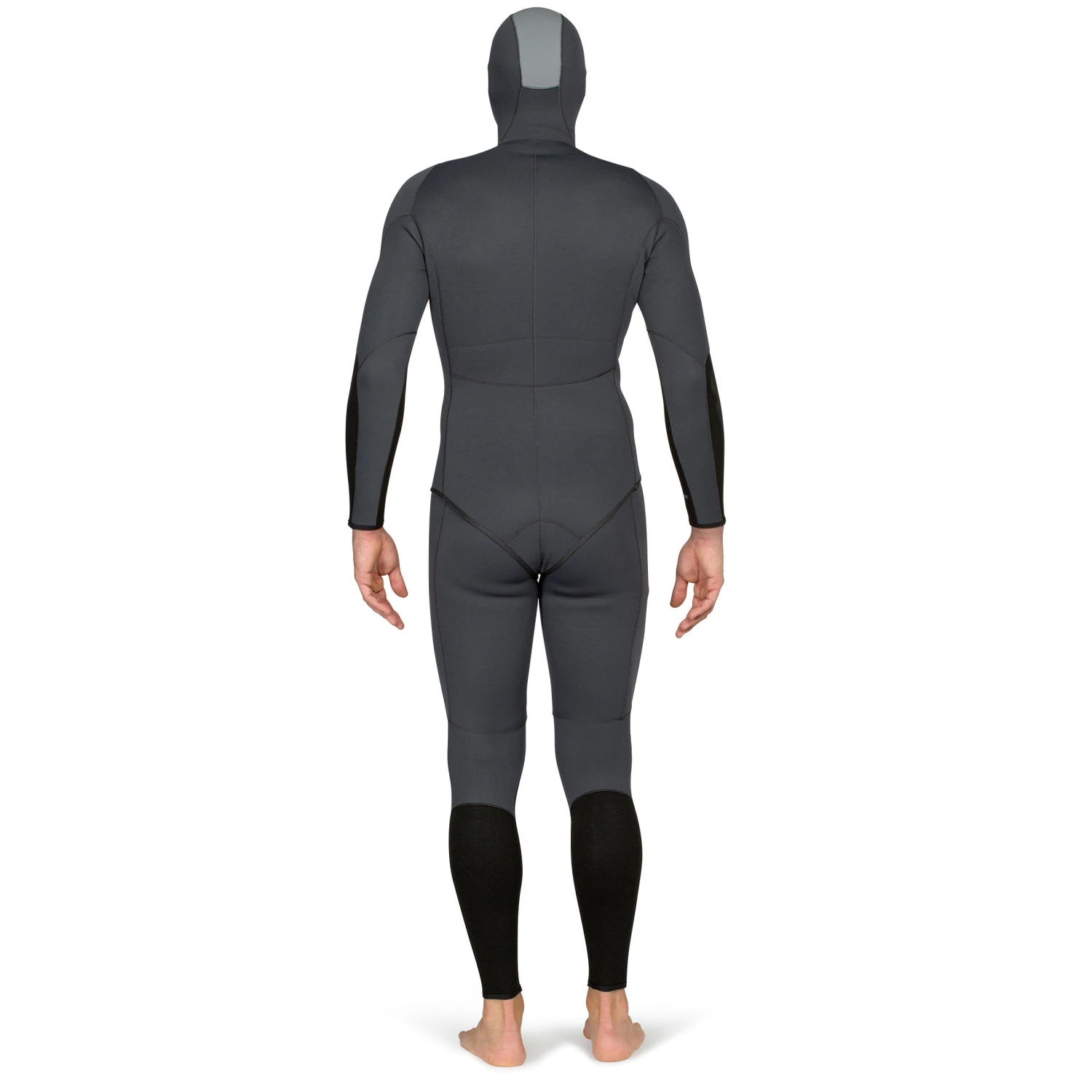 Men's Spearfishing Jacket 3 Mm Neoprene SPF 500 Grey 6 Men's Spearfishing Jacket 3 Mm Neoprene SPF 500 Grey - Image 4