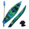 SIT ON TOP KAYAK - DELUXE ONE MAN - WITH PADDLE & BACKREST -Water Sports Store k37966e61730379b36f2472c28ba38914