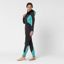 Women's Diving Wetsuit 5 Mm Neoprene SCD 500 Grey And Blue -Water Sports Store k421dfc503e79bc9e648f8dcfb79c4081