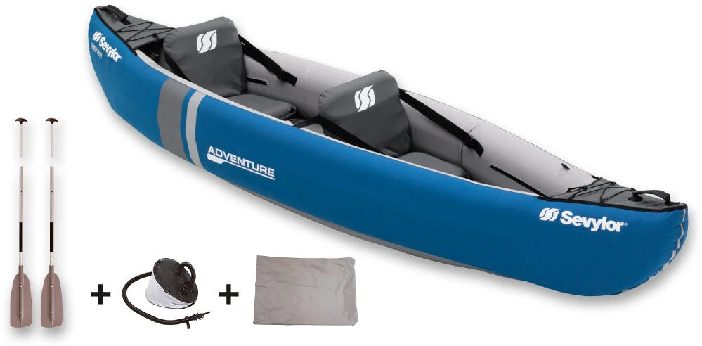 Sevylor Adventure Kit 2 Person Canoe/Kayak With Buoyancy Aids 6 Sevylor Adventure Kit 2 Person Canoe/Kayak With Buoyancy Aids - Image 4