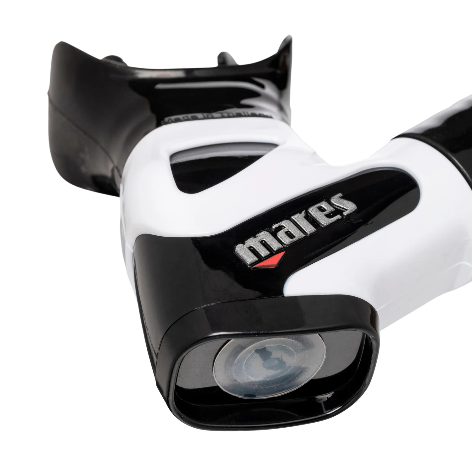 MARES Rebel Dry Diving Snorkel - Black And White 8 MARES Rebel Dry Diving Snorkel - Black And White - Image 6