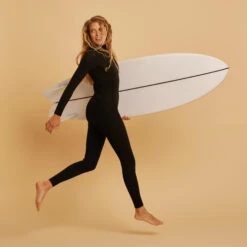 WOMEN'S SURFING WETSUIT 900 NEOPRENE 4/3 MM BLACK -Water Sports Store k482cc425717ba3bddb3846205a7a144e