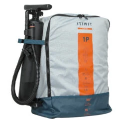 NEW 100 1 PERSON TOURING INFLATABLE KAYAK - BLUE / ORANGE (DOPE-DYED) -Water Sports Store k4b20c7dd589e1e031ede9610e35bada0