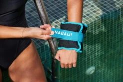 Aquafitness Weighted Wristbands With Buckle 2*0.75 Kg Blue -Water Sports Store k4d1c0a1100affb594f733959c2517fd4