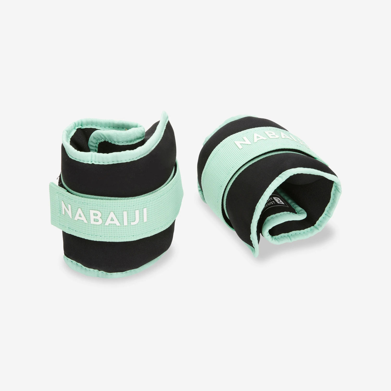 Aquafitness Weighted Wristbands With Buckle Light Green. 2*0.5 KG 3 Aquafitness Weighted Wristbands With Buckle Light Green. 2*0.5 KG