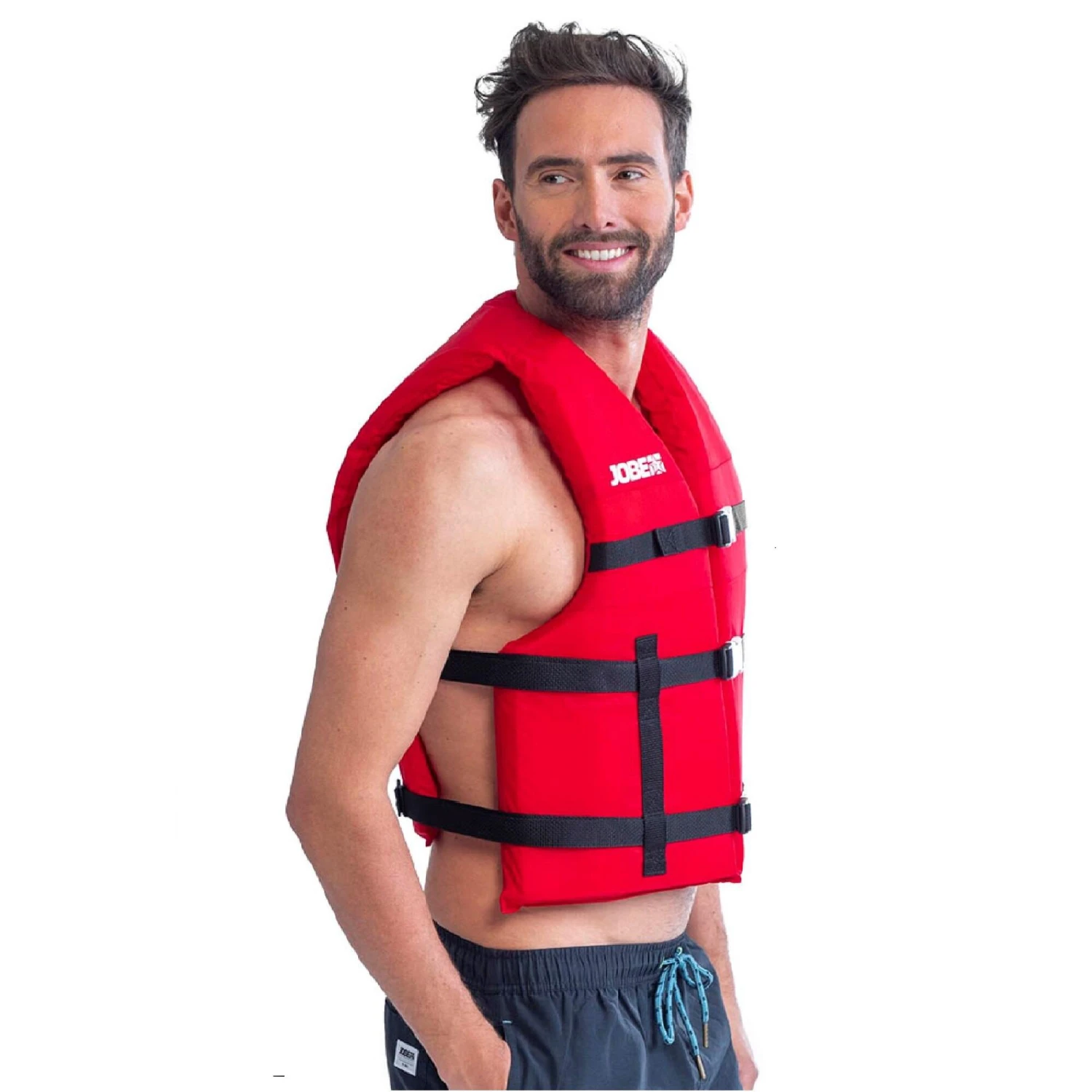 JOBE Universal Life Vest Adult (50N) - Red 5 JOBE Universal Life Vest Adult (50N) - Red - Image 3