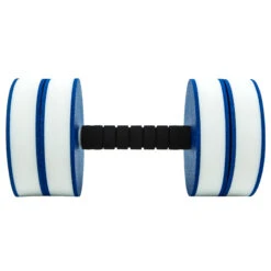 Pair Of Foam Aquafit Dumbbells Aquagym Blue White -Water Sports Store k53df9d9da0e8c588918058f6178a044f