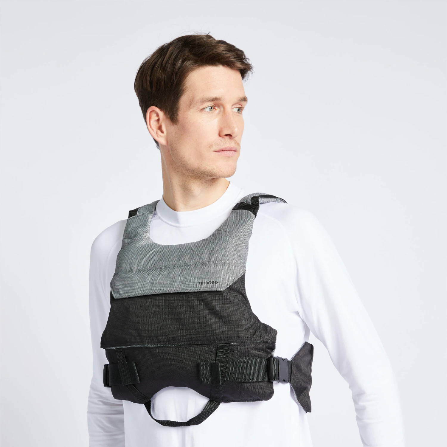 Tribord Buoyancy Life Jacket BA 50 Newtons Sailing Club Black. 3 Tribord Buoyancy Life Jacket BA 50 Newtons Sailing Club Black.