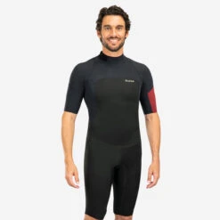 Men's Surfing Stretch Neoprene Shorty Wetsuit 500 -Water Sports Store k57ff30d544874852f3de59f74cf1f2be
