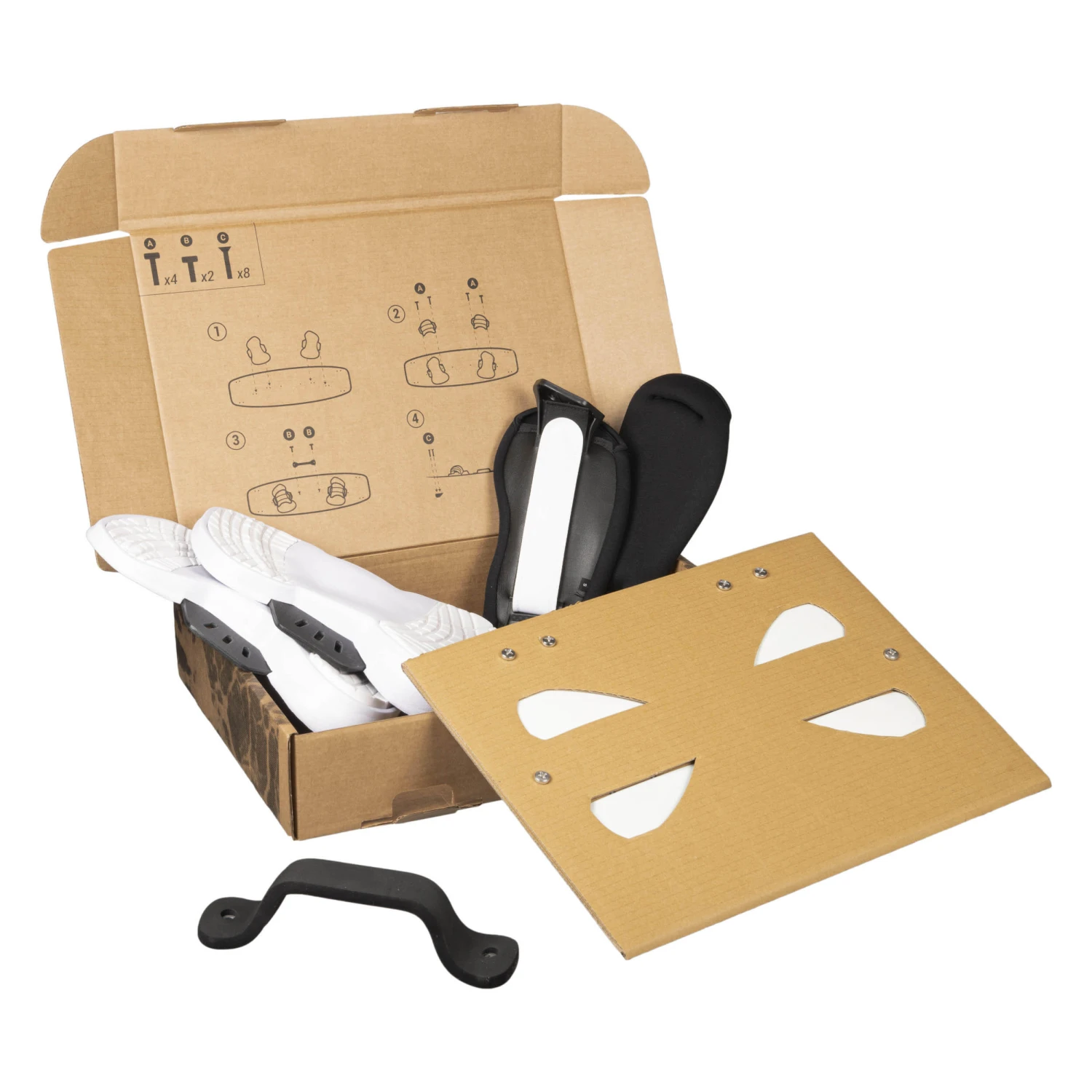 KITESURFING BOARD “TWIN-TIP 500" - CARBON 19 KITESURFING BOARD “TWIN-TIP 500" - CARBON - Image 17