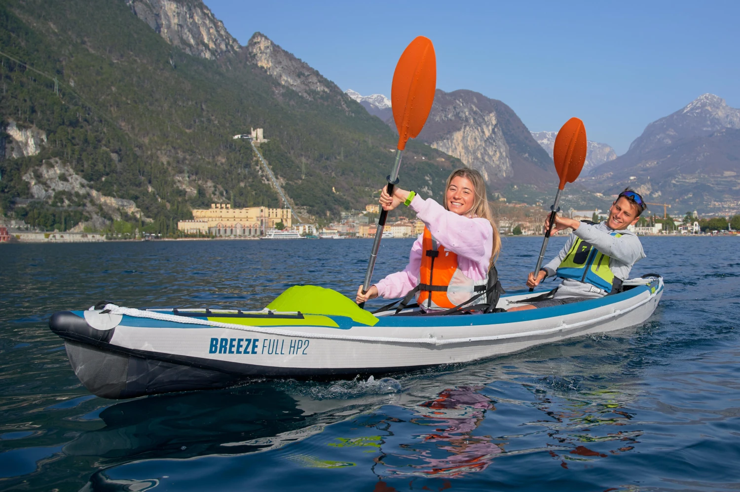 INFLATABLE HIGH-PRESSURE 2-PERSON CANOE/KAYAK HYBRID BREEZE TAHE 4 INFLATABLE HIGH-PRESSURE 2-PERSON CANOE/KAYAK HYBRID BREEZE TAHE - Image 2