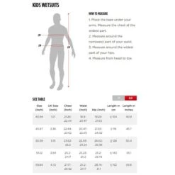 JOBE Boston 3/2mm Kids Wetsuit - Red -Water Sports Store k65dfa803c8dbe283b0ba18a8eef1ebe8