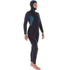 Women's Diving Wetsuit With Hood 7 Mm Neoprene SCD 500 Black And Blue -Water Sports Store k7113935b3824c023b3db0e67d266920c