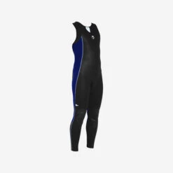 Men's Diving Sleeveless Wetsuit 5.5 Mm Neoprene SCD Black
