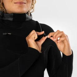 Women’s Surfing Neoprene Wetsuit 5/4mm With Integrated Hood And Chest Zip 21 Women’s Surfing Neoprene Wetsuit 5/4mm With Integrated Hood And Chest Zip -Water Sports Store k770e3f92151871d19e659418df476ba2