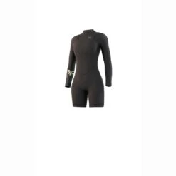 Mystic Dazzled 3/2mm Chest Zip Long Sleeve Shorty Wetsuit