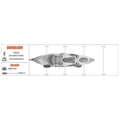 Cambridge Kayaks Barracuda Fishing Kayak With Fishing Chair -Water Sports Store k80818c38b16f3a4147a11eb50b02cff8