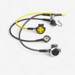 Diving Regulator + Octopus System + Pressure Gauge + SCD 500 DIN 300 Bars Bag Pack