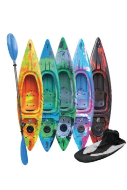 RIBER DELUXE SIT IN KAYAK W/ PADDLE & SPRAYDECK -Water Sports Store k859199cb30b3d49677a826daa99ce752