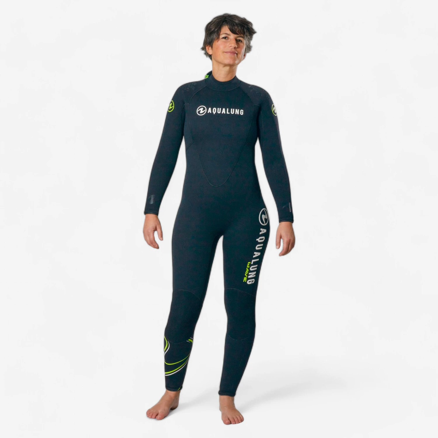 AQUALUNG Women’s Neoprene Scuba Diving Wetsuit WAVE 5.5mm 4 AQUALUNG Women’s Neoprene Scuba Diving Wetsuit WAVE 5.5mm - Image 2