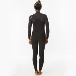 WOMEN'S NEOPRENE SURF WETSUIT OLAIAN 4/3 MM FRONT ZIP -Water Sports Store k861140236bd57ad7ed57b2f2d04b1f0a
