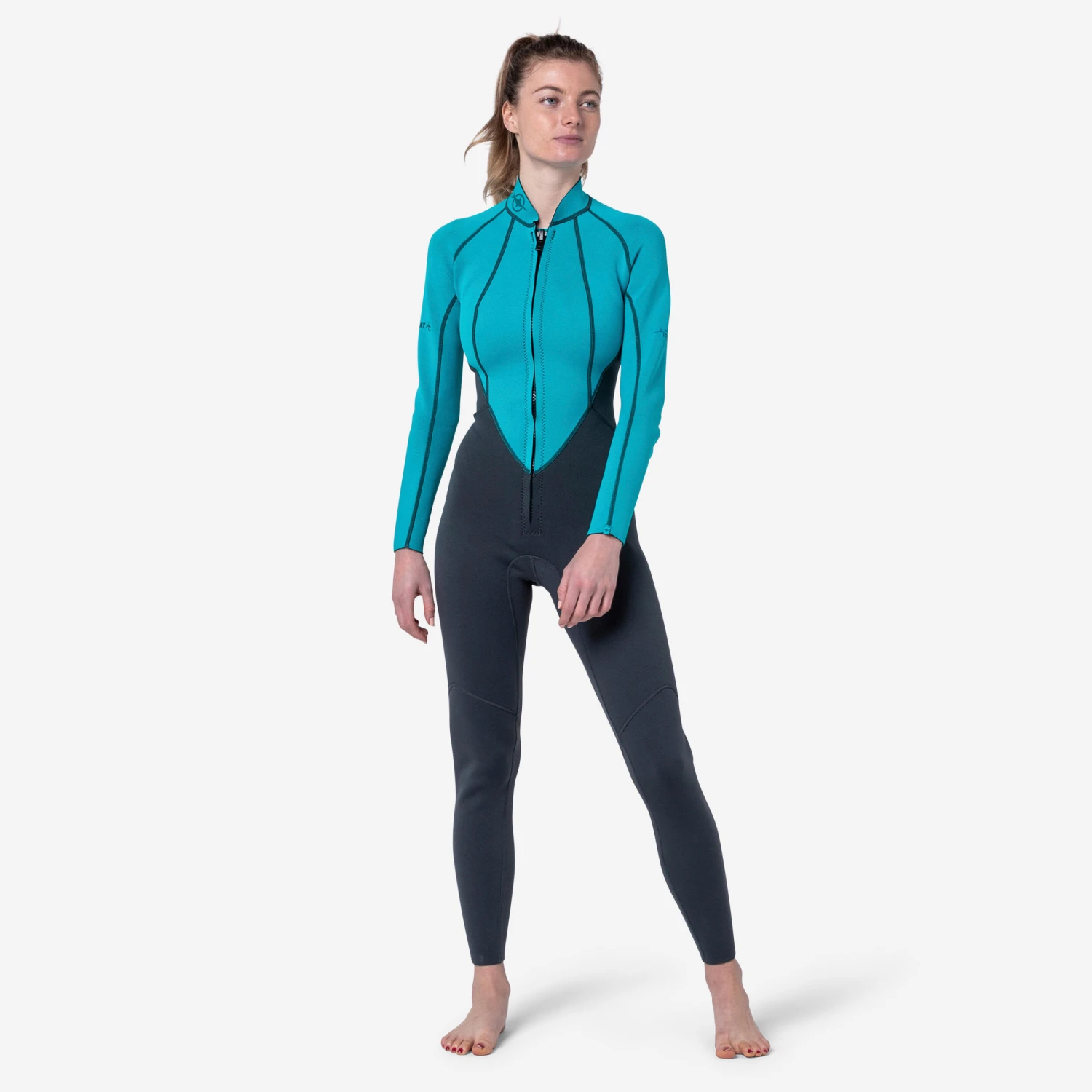 Women’s Atoll One-Piece Front Zip 2 Mm Suit Beuchat 4 Women’s Atoll One-Piece Front Zip 2 Mm Suit Beuchat - Image 2