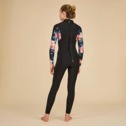 GIRL'S SURFING WETSUIT 500 4/3 MM BLACK RED 21 GIRL'S SURFING WETSUIT 500 4/3 MM BLACK RED -Water Sports Store k927d95157e88822a4ab23f9cd977be2e