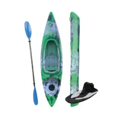 RIBER DELUXE SIT IN KAYAK W/ PADDLE & SPRAYDECK