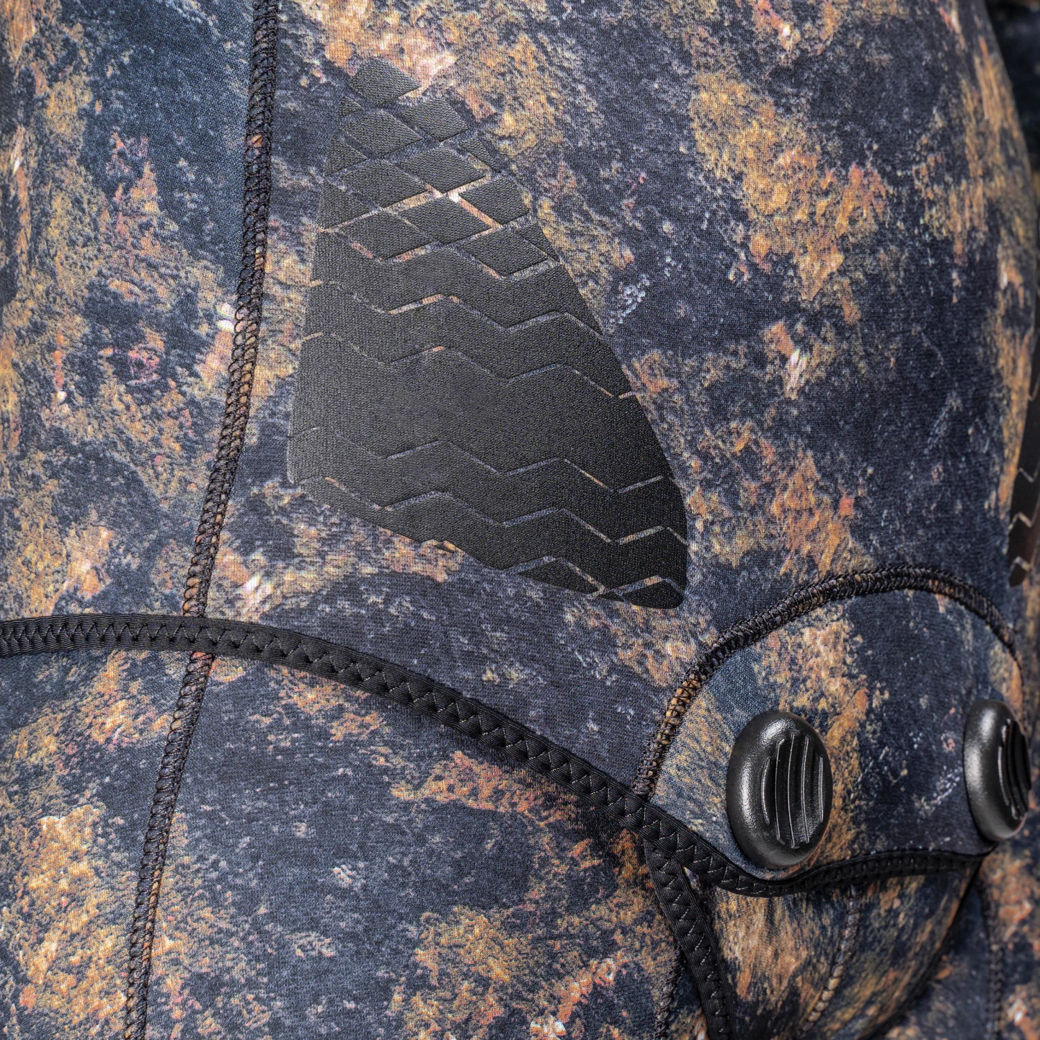 Free-diving Spearfishing SPF500 3 Mm Split Neoprene Camouflage Jacket 8 Free-diving Spearfishing SPF500 3 Mm Split Neoprene Camouflage Jacket - Image 6