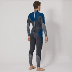 Men's Diving Wetsuit 3 Mm Neoprene SCD 900 Blue And Grey -Water Sports Store k9ce954109e3675bce9690a07f1763858