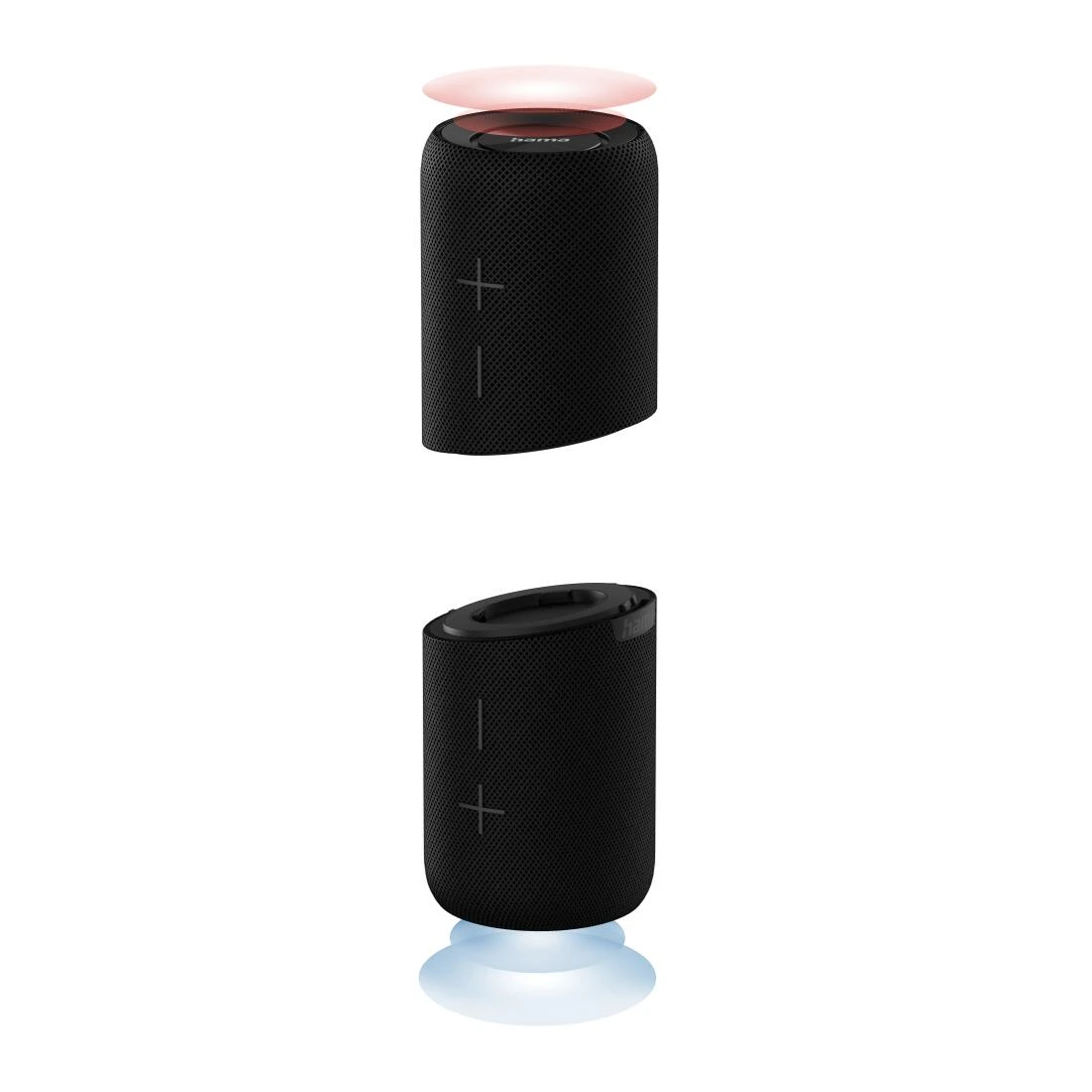 Hama Twin Waterproof Bluetooth Speaker, Black 4 Hama Twin Waterproof Bluetooth Speaker, Black - Image 2