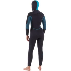Women's Diving Wetsuit With Hood 7 Mm Neoprene SCD 500 Black And Blue -Water Sports Store kac99f3895e7d673ce9b4403626fb7920