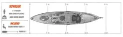Voyager 1 Plus 1 Sit On Top Touring Leisure Kayak -Water Sports Store kaf4634842f3e9ca91edc4be7e170301f