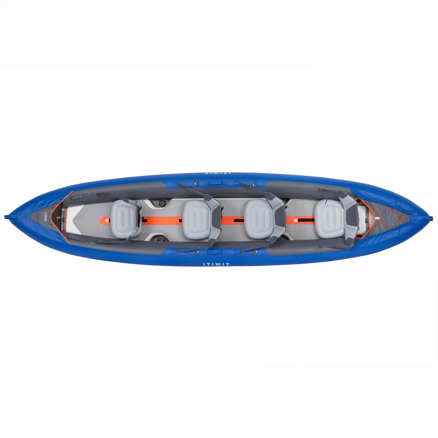 X100 3/4 PERSON Drop-Stitch Floor TROURING INFLATABLE KAYAK - BLUE 8 X100 3/4 PERSON Drop-Stitch Floor TROURING INFLATABLE KAYAK - BLUE - Image 6