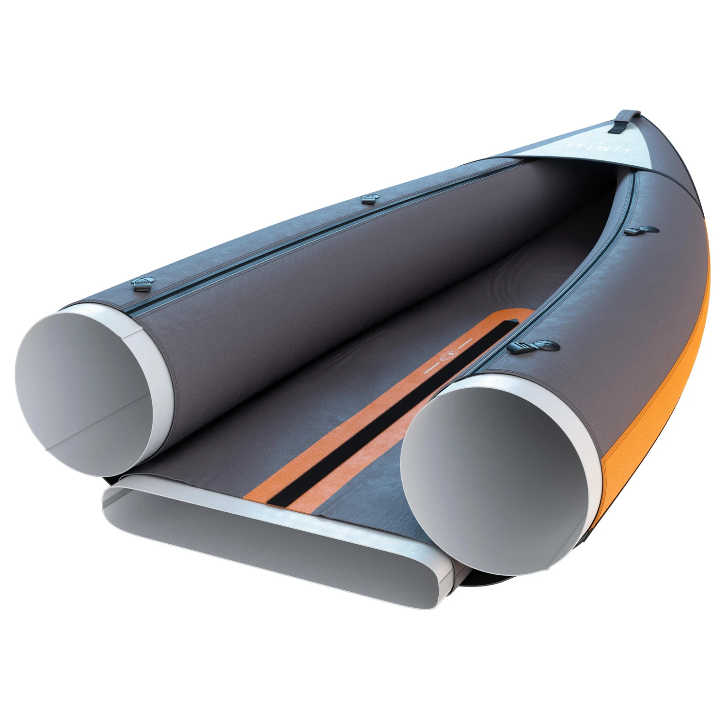 100 2/3 PERSON TOURING INFLATABLE KAYAK - ORANGE 4 100 2/3 PERSON TOURING INFLATABLE KAYAK - ORANGE - Image 2