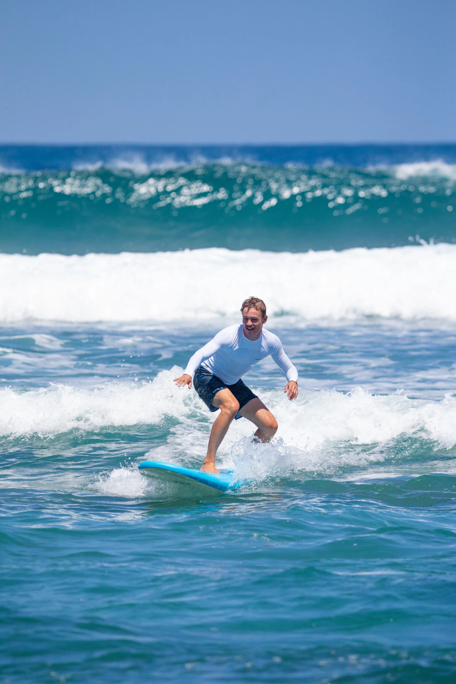 Men's Surfing Long-sleeved UV-protection Top T-shirt 100 14 Men's Surfing Long-sleeved UV-protection Top T-shirt 100 - Image 12