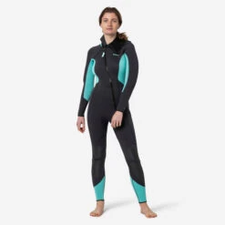 Women's Diving Wetsuit 5 Mm Neoprene SCD 500 Grey And Blue -Water Sports Store kc0545d19473f764c4032d7f214c5f30d