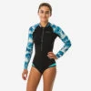 Girls’ Surfing Long-sleeve Neoprene Shorty Suit 900 1.5 Mm -Water Sports Store kc15a48cfbb04d28816c4a43d66304c54