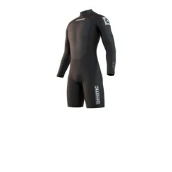 Mystic Brand 3/2mm Long Sleeve Back Zip Shorty Wetsuit