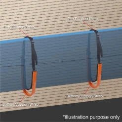 Lomo Surfboard & SUP Board Suspension Wall Rack Mounts -Water Sports Store kcc8b3e20f5c29494f0f5fdf7cc19bf84